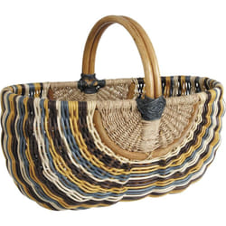 Aubry Gaspard - Duo de panier en rotin - Multicolore