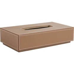 Aubry Gaspard TDI 1500 Boîte de rangement Carré Cuir