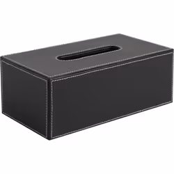 Aubry Gaspard TDI 1520, Boîte de rangement, Carré, Cuir, Monochromatique, Intérieure, 260 mm