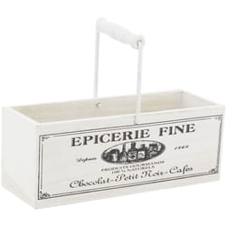 Panier en bois avec anse Epicerie fine