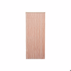 Rideau de porte en corde - Saumon - 90 x 200 cm - Synthétique - Entrée - Autres motifs