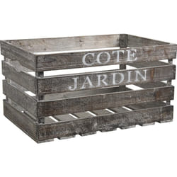 Caisse en bois Côté jardin Longueur 38cm
