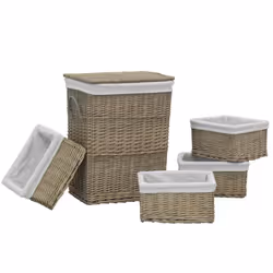 Aubry Gaspard KLI 274 SC set of 5, Bois, Panier, 4,5 kg