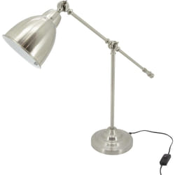 Aubry Gaspard - Lampe de bureau en acier brossé