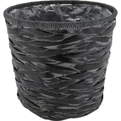 Cache-pot en bambou noir (lot de 4)