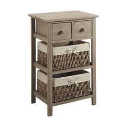 Commode en bois de peuplier Campana 4 tiroirs