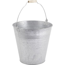 Aubry Gaspard - Seau en zinc givré 12L - Gris