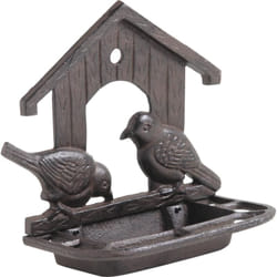 Aubry Gaspard - Mangeoire murale couple oiseaux en fonte