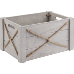Aubry Gaspard CRA 384 S set of 3 Boîte de rangement Carré Bois