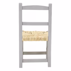 Aubry Gaspard - Chaise enfant en bois - Gris