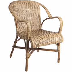 Aspect Matériau principal Manau Matériaux secondaires Lame de rotin antique Dimensions Hauteur (en cm) 81,00 Hauteur assise ( ...