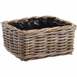 Aubry Gaspard CCO 727 SP set of 2, Rotin, Panier, 230 mm, 230 mm, 120 mm