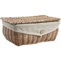 Aubry Gaspard VCO 235 SJ set of 3 Boîte de rangement Carré Bois