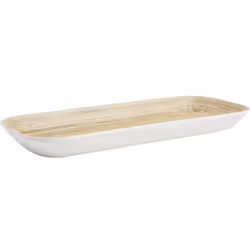 Aspect Coloris Blanc Matériau principal Bambou laque Dimensions Hauteur (en cm) 4,00 Longueur (en cm) 36,00 Profondeur (en cm ...