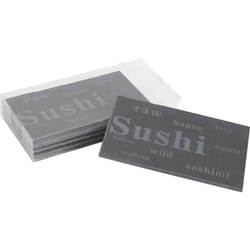 Aubry Gaspard - Lot de 4 plateaux sushis ardoise