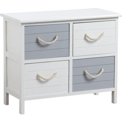 Commode 4 tiroirs en médium Océan