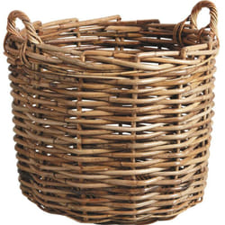 Aubry Gaspard - Maxi cache pot tressé en rotin poelet Taille 1