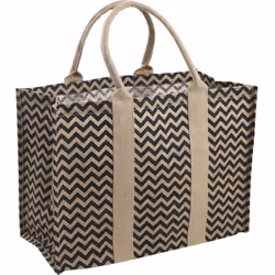 Aspect Matériau principal Jute plastifiée Dimensions Hauteur (en cm) 33,00 Longueur (en cm) 46,00 Profondeur (en cm) 22,00 Au ...