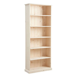 Bibliothèque en épicéa brut