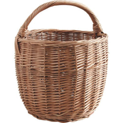 Aubry Gaspard - Panier rond en osier buff 30 cm