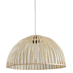 Aubry Gaspard - Abat-jour en bambou (Lot de 2) - Naturel