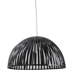 Aubry Gaspard - Abat-jour en bambou (Lot de 2) - Noir