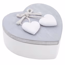 Aubry Gaspard VCF 1560, Boîte de rangement, Carré, Bois, Monochromatique, Intérieure, 125 mm