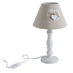 Aubry Gaspard NLA 1730 lampe de table E27 Bois