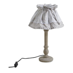 Aubry Gaspard - Lampe bois et metal Tradition