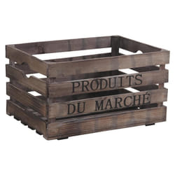 Aubry Gaspard - Caisse en bois Produits du marché