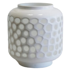 Aubry Gaspard DBO 1930 V bougeoir Verre Blanc