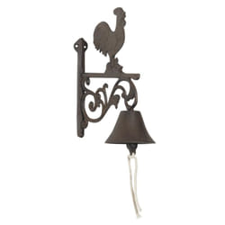 Cloche ancienne coq en fonte