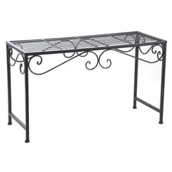 Aubry Gaspard - Sellettes porte-plantes en métal vieilli (Lot de 2)