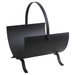 Aubry Gaspard - Porte-bûches design en métal noir - Noir