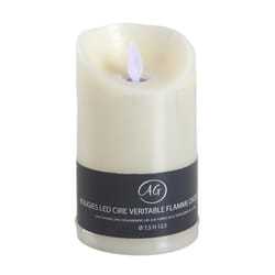 Aubry Gaspard - Bougie à LEDs parfumée Vanille Moyen modèle