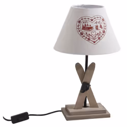 Aubry Gaspard NLA 2020, Bois, Bois, Chambre à coucher, E27, 1 ampoule(s), Ambiance