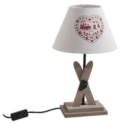 Aubry Gaspard NLA 2020 lampe de table E27 Bois