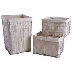Aubry Gaspard KLI 334 SJ set of 3, Métal, Panier, 5 kg