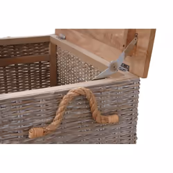 Aubry Gaspard KMA 197 S set of 3 Boîte de rangement Carré Rotin