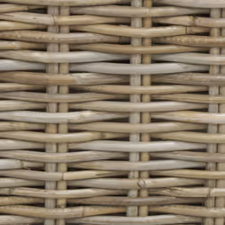 Aubry Gaspard KMA 198 S set of 3 Boîte de rangement Carré Rotin