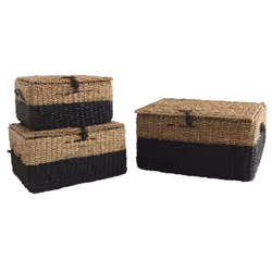 Aubry Gaspard KMA 199 S set of 3, Boîte de rangement, Carré, Monochromatique, Intérieure, 400 mm, 280 mm