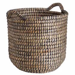 Aubry Gaspard - Cache-pots ronds en jonc (lot de 3)