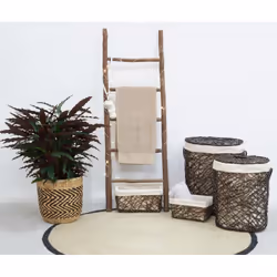 Aubry Gaspard - Cache-pots en jacinthe (Lot de 3)