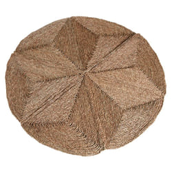 Aubry Gaspard - Tapis rond en jonc Kaate Diamètre 150cm