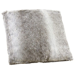Coussin imitation fourrure 45 cm