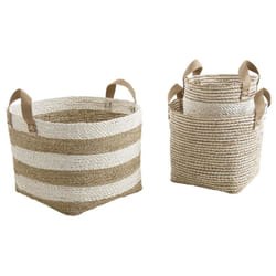 Aubry Gaspard - Cache-pot en corde et nylon (Lot de 3)