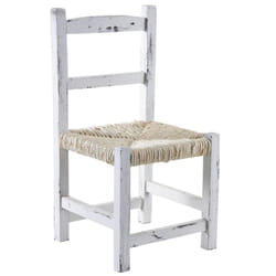 Aubry Gaspard - Chaise enfant en bois - Blanc