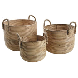 Aubry Gaspard - Cache-pot ronds en poelet (Lot de 3)