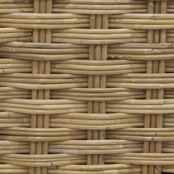Aubry Gaspard KMA 201 S set of 2 Boîte de rangement Carré Rotin