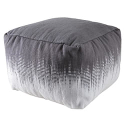 Aubry Gaspard - Pouf carré en coton plumes